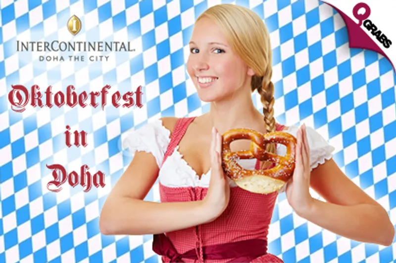Prost! For QR111, Enjoy Oktoberfest on Oct. 31 OR Nov. 1 at The InterContinental Doha The City! (QR222 Value)